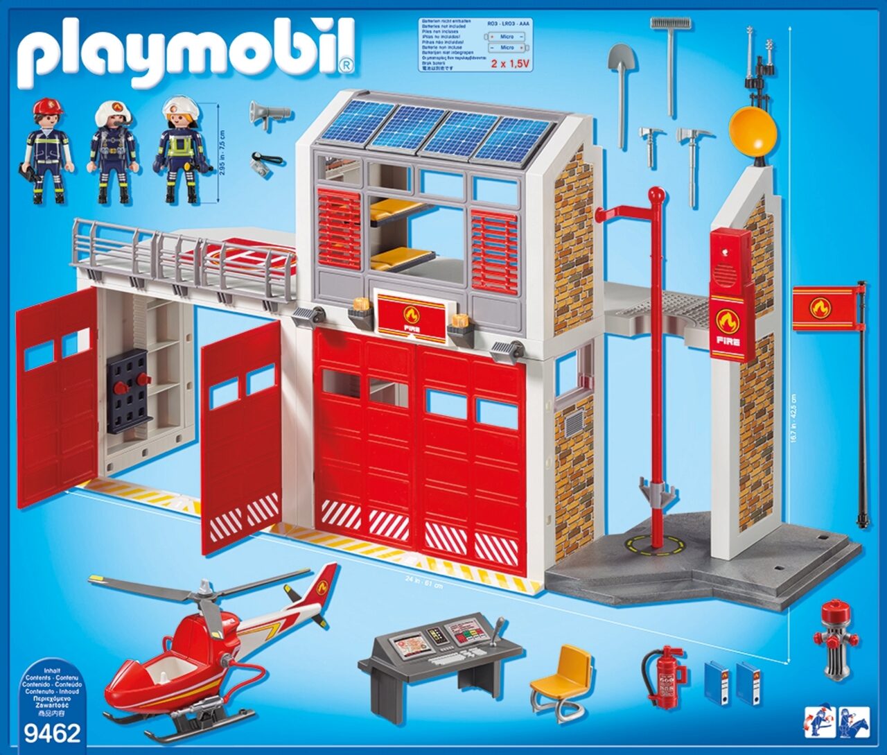 9462 Playmobil Feuerwache 2