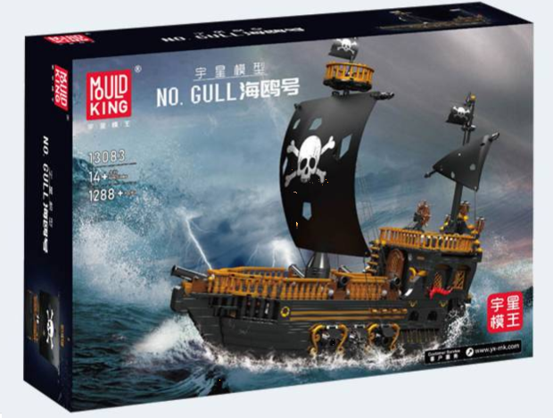 Mould King Piratenschiff Gull 130836