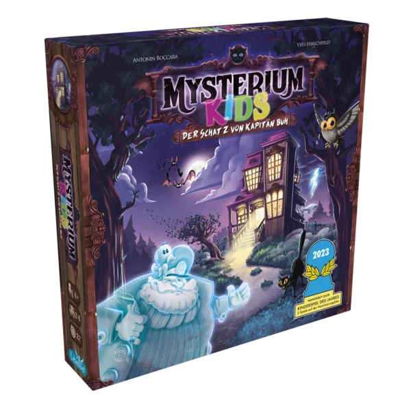 Mysterium Kids Kinderspiel des Jahres 2023_front Mysterium Kids Kinderspiel des Jahres 2023_front