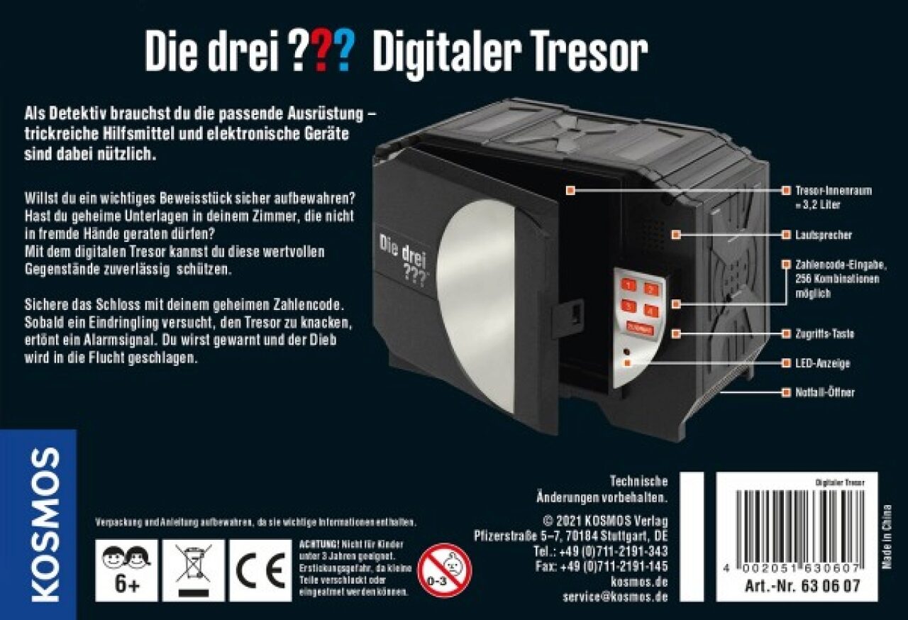 KOSMOS Digitaler Tresor